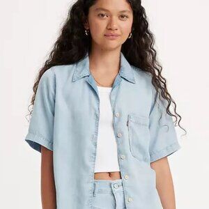 LEVIS JOYCE SHORT SLEEVE RESORT SHIRT